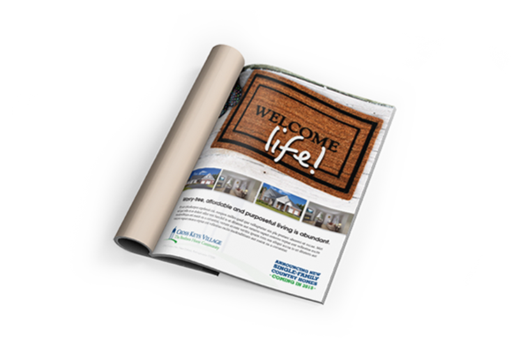 Cross Keys Village Print Ad