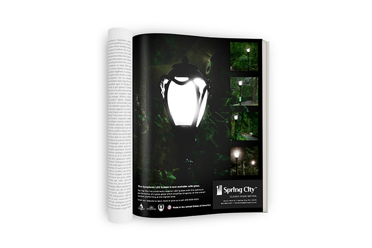 Spring City Symphonic Print Ad