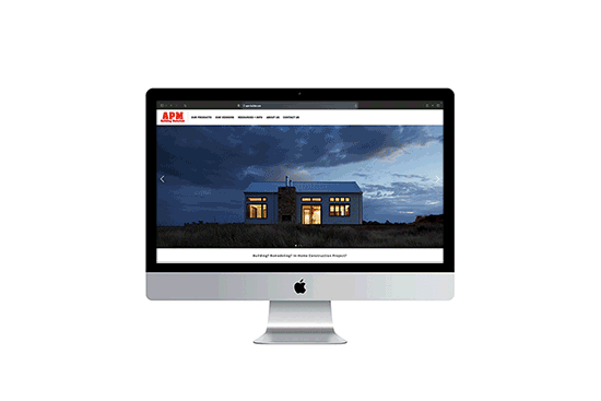APM Builders Website